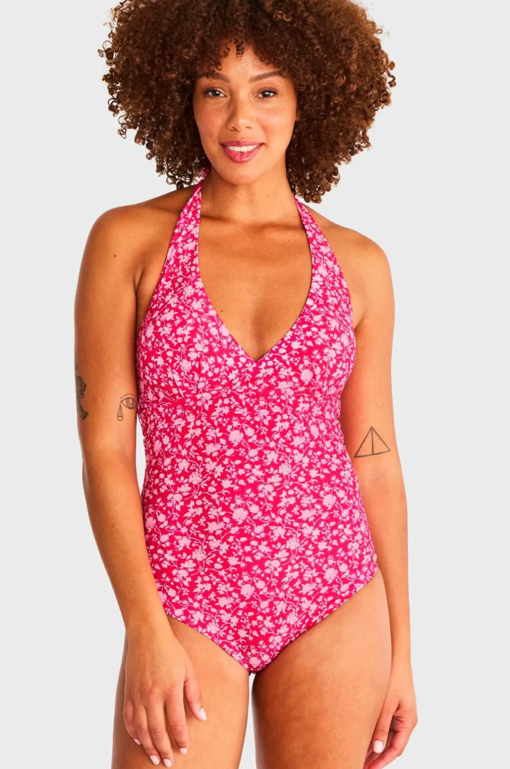 Abecita by Swegmark Haiti Halterneck-badedragt Pink Outlet