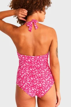 Abecita by Swegmark Haiti Halterneck-badedragt Pink Outlet