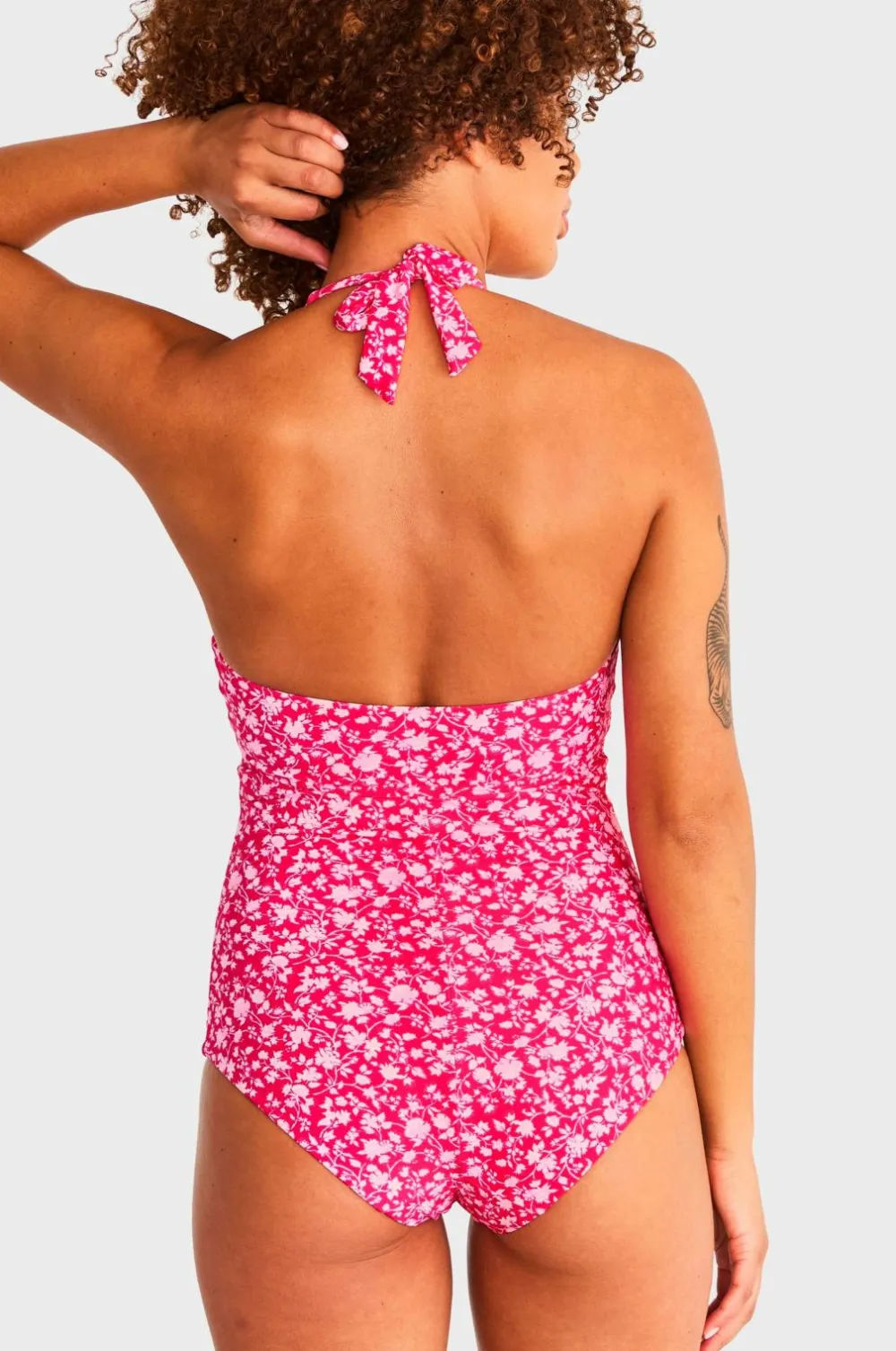 Abecita by Swegmark Haiti Halterneck-badedragt Pink Outlet