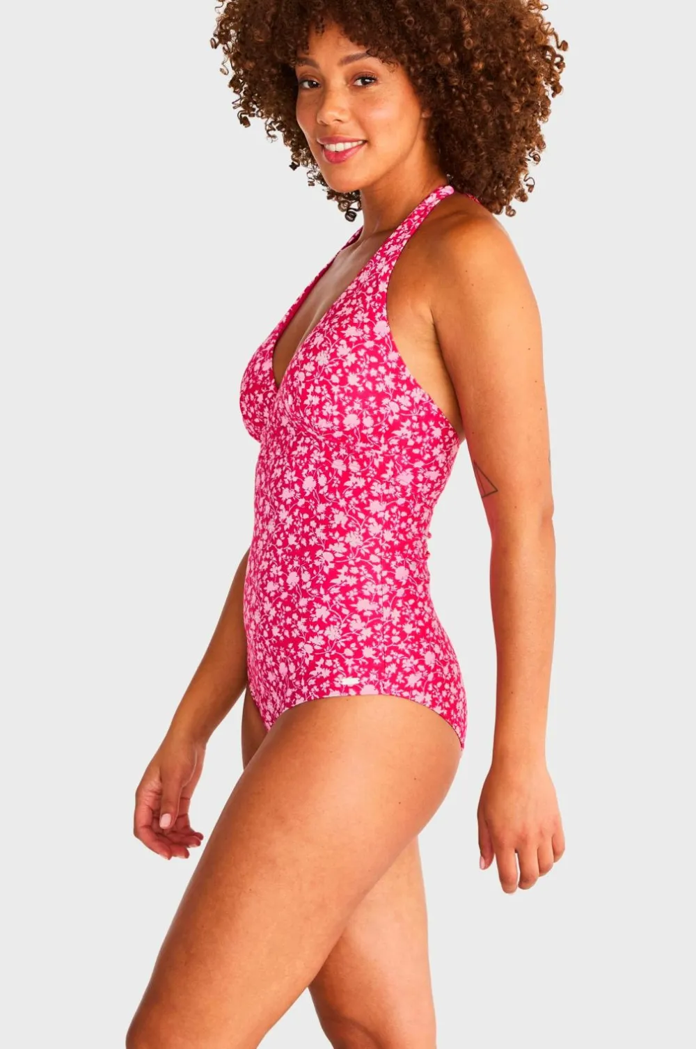 Abecita by Swegmark Haiti Halterneck-badedragt Pink Outlet