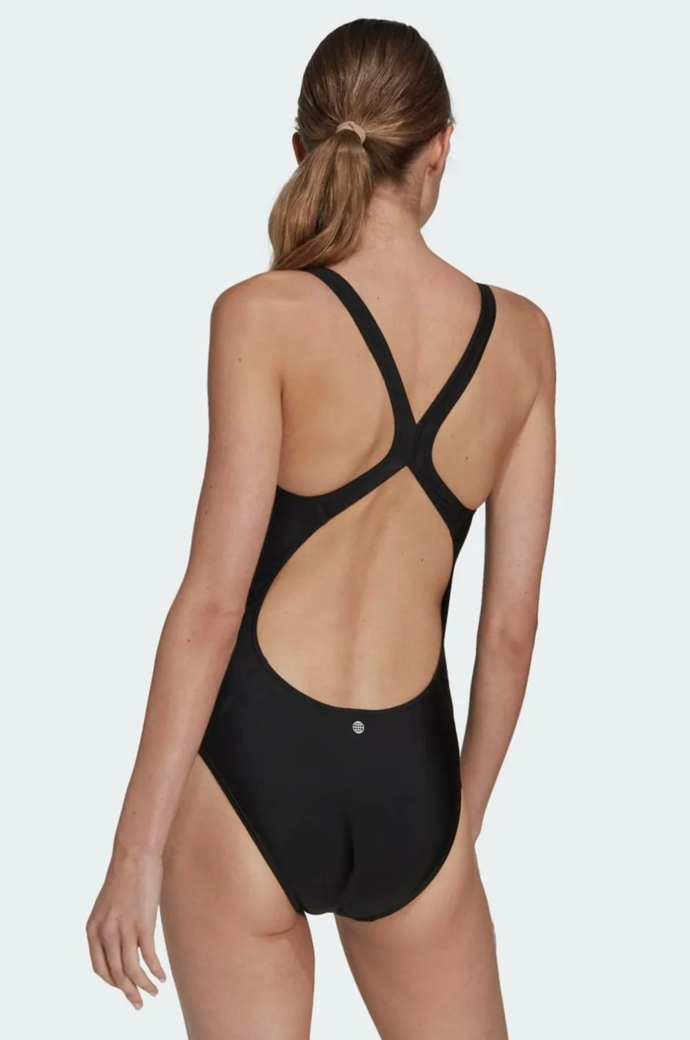 adidas Sport Performance Badedragt 3 Bar Logo Swimsuit Black/white New