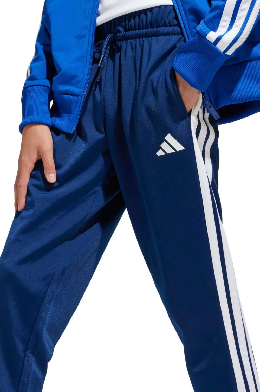 adidas Sport Performance Træningstøj>Træningssæt J 3S Tiberio TS Royblu/white/globlu