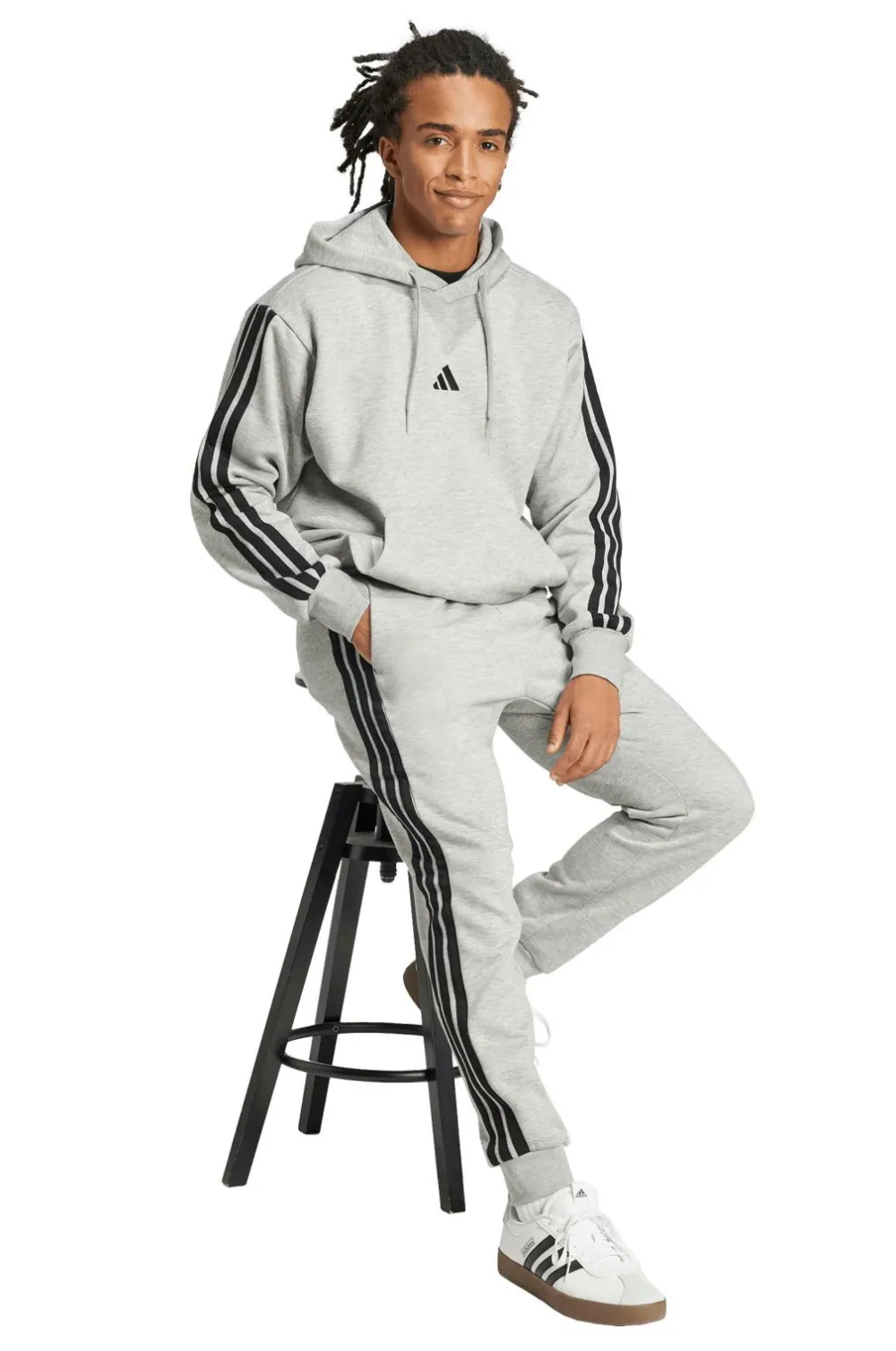 adidas Sport Performance Træningstøj|Træningstøj>Sweatpants M 3S FL TC PT Mgreyh/black