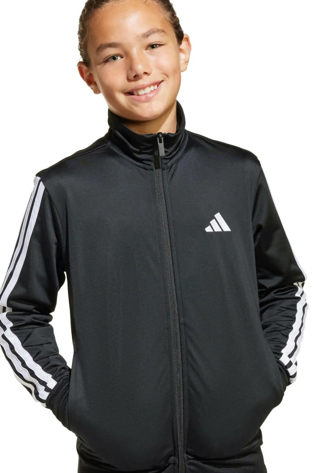 adidas Sport Performance Træningssæt J 3S TR TS 205 Black/white Online