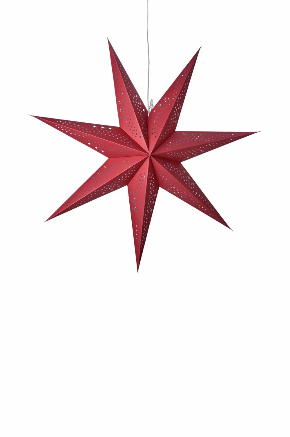 Affari of Sweden Julepynt|Julebelysning>Adventsstjerne Uni Rød