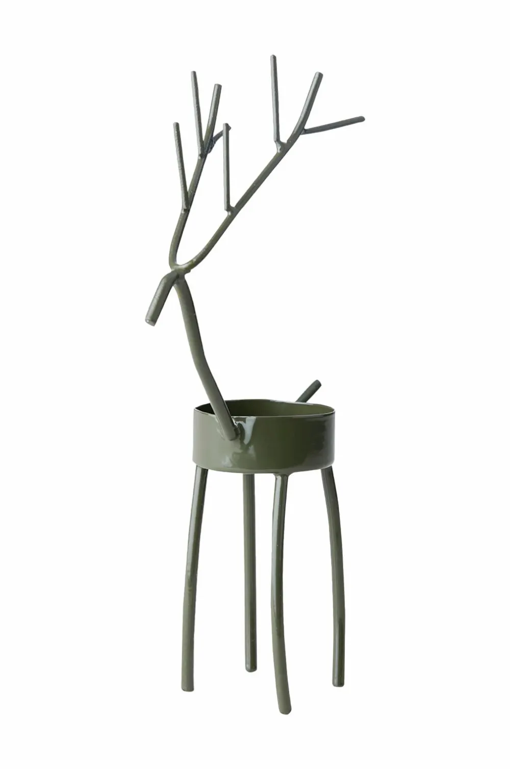 Affari of Sweden Julepynt>Fyrfadsstage Xs Oh Deer 2-pak Grøn