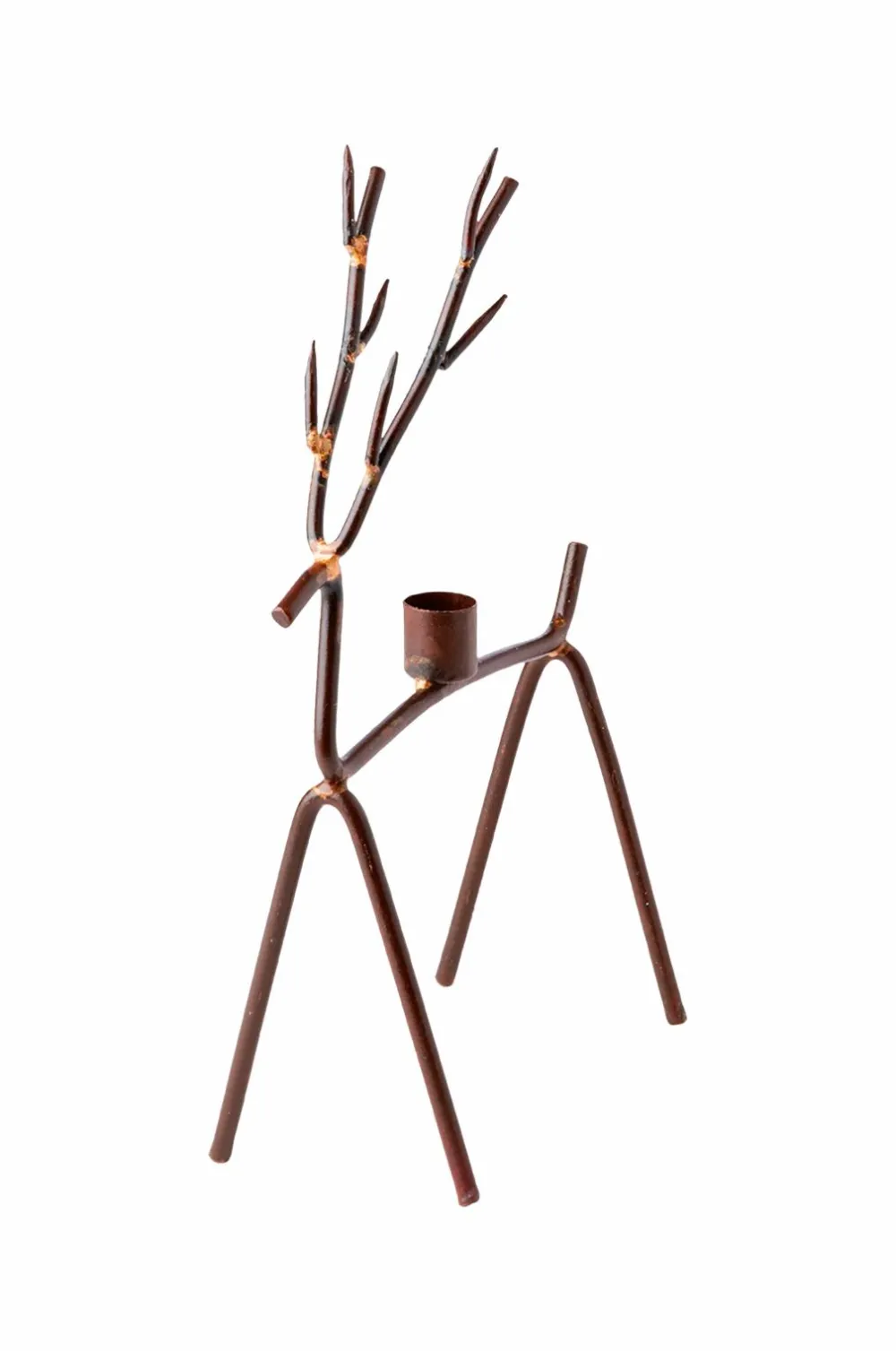Affari of Sweden Lysestage Oh Deer Rust/messing-farve Online