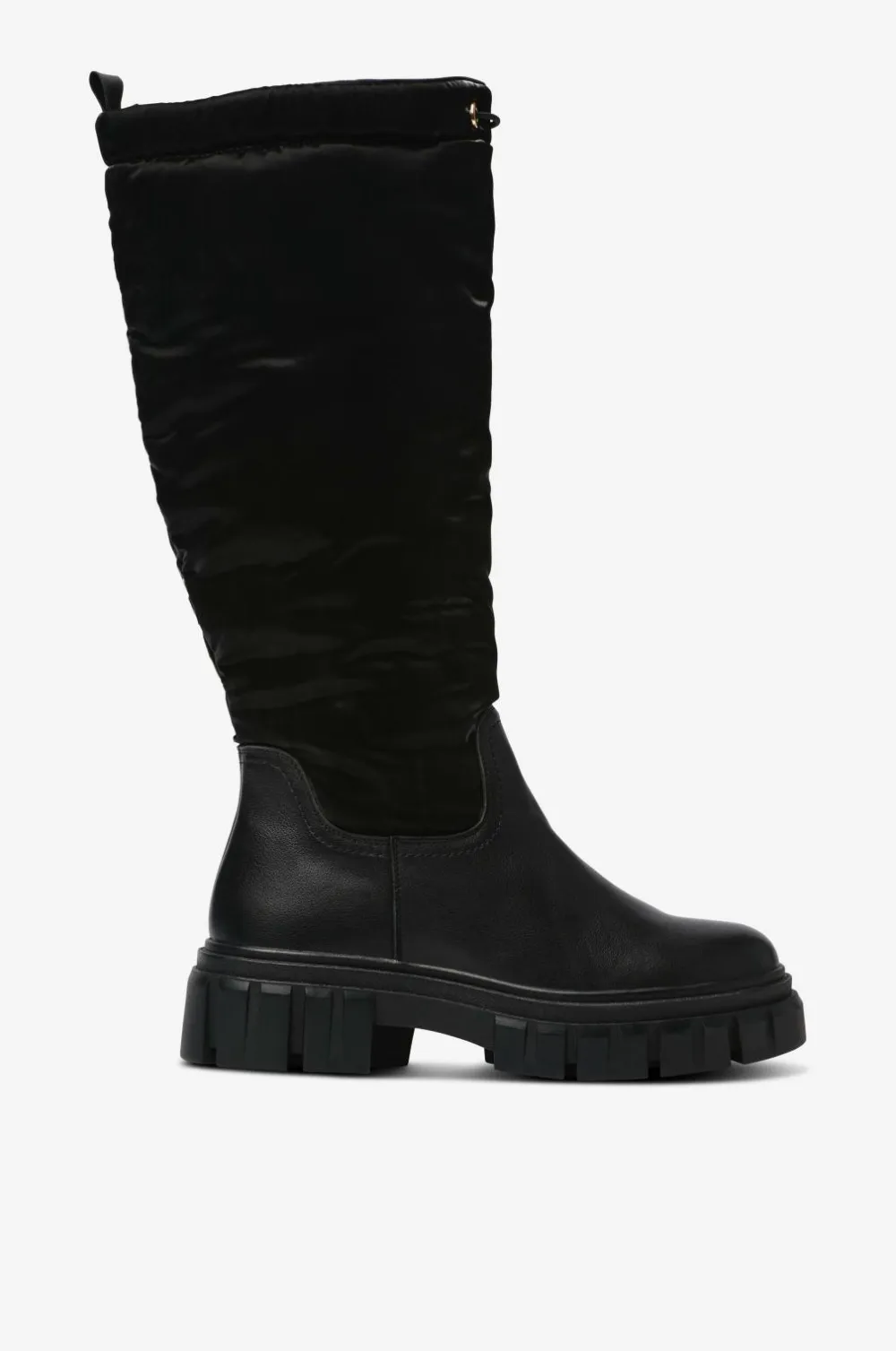 Agnes Cecilia Støvler Avoriaz Tall Puffer Sort mat sort