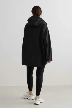 Aim'n Anorak Oversized Anorak Black Discount