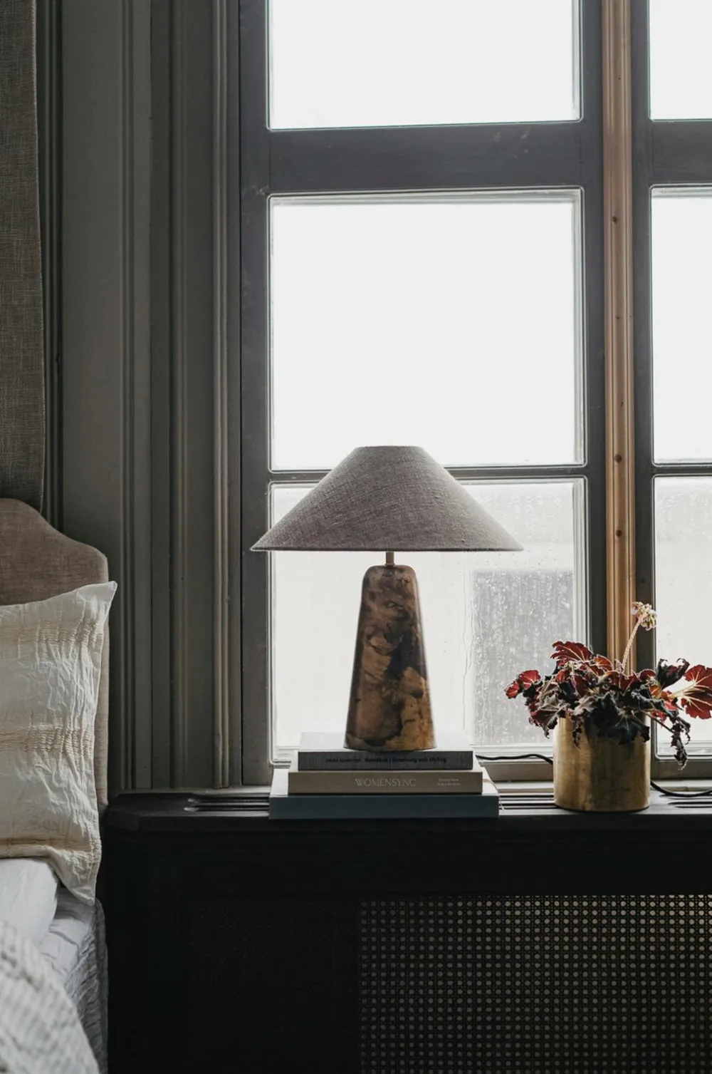 Alde & Lind Lampefødder>Lampefod Amiral H35 Antik guld