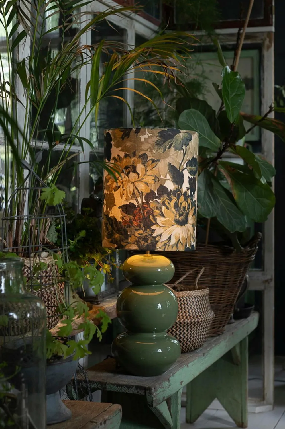 Alde & Lind Lampefod Becca H39 Junglegrøn Discount