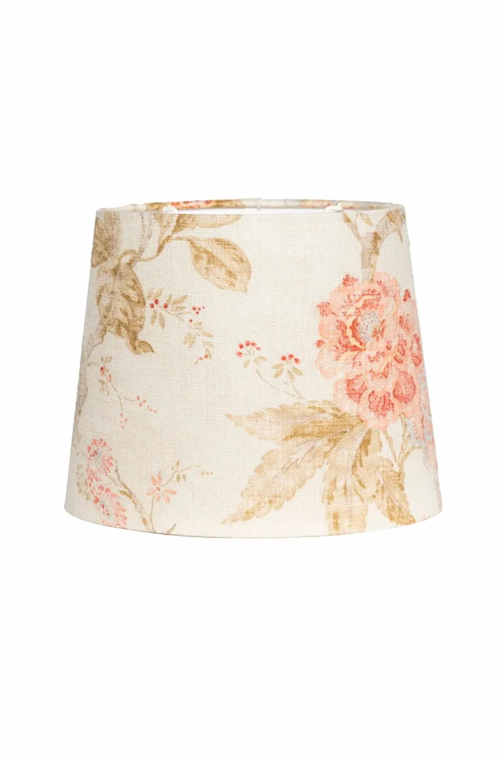 Alde & Lind Lampeskærm Alice D27 oval Flower Beige New