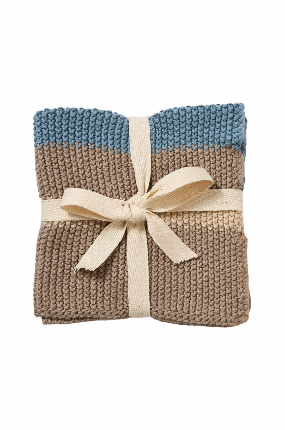 Andersen Opvask & Rengøring>Karklud , 2-p Blå/havre/beige