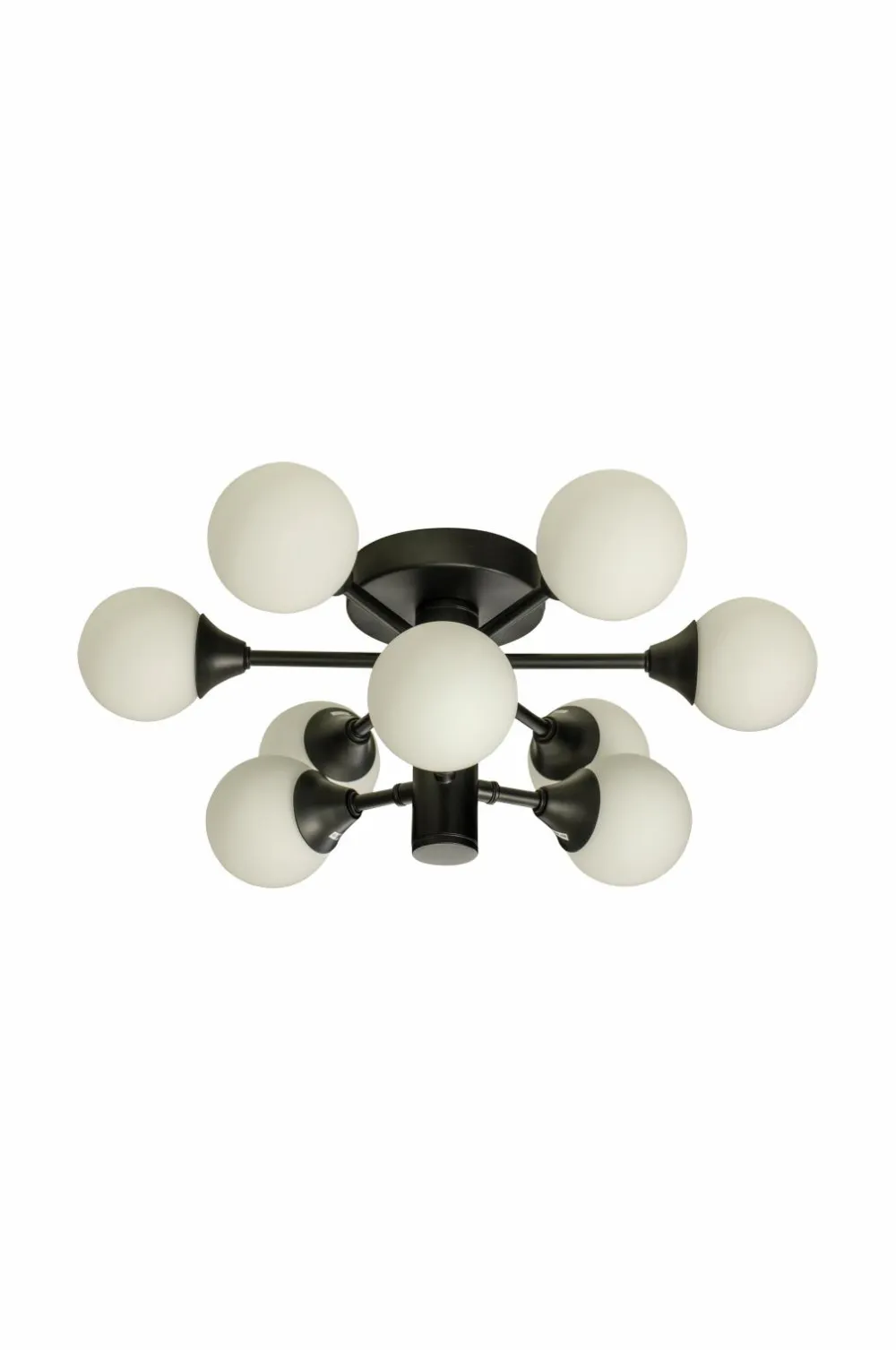 Aneta Lighting Badeværelseslampe Cosmos Black/Opal White Hot