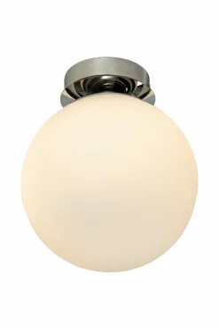 Aneta Lighting Badeværelsesbelysning>Badeværelseslampe Lido krom/opal hvid