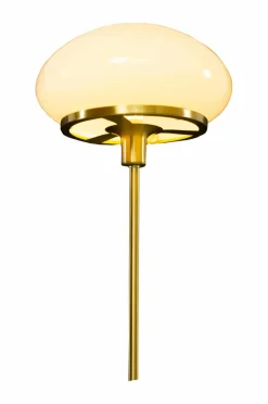 Aneta Lighting Gulvlampe New August Mat messing/hvid New