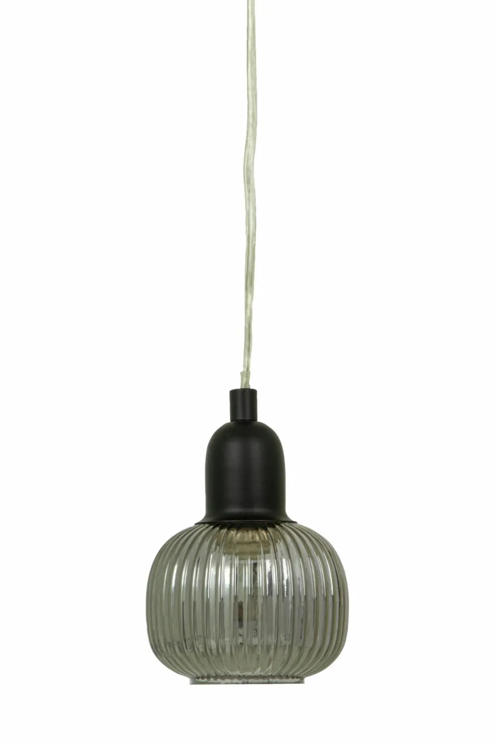 Aneta Lighting Pendel ELIN Sort/røggrå Clearance