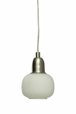 Aneta Lighting Pendel ELIN Stål/vit Best