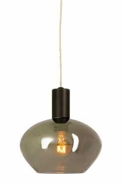 Aneta Lighting Pendel BELL Sort/røggrå Clearance