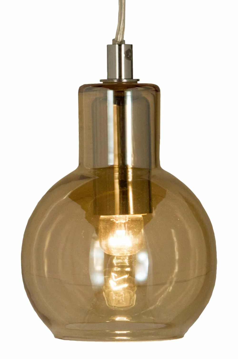 Aneta Lighting Pendler>Pendel Leah Amber