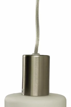 Aneta Lighting Pendel CYLINDER Stål/vit Online
