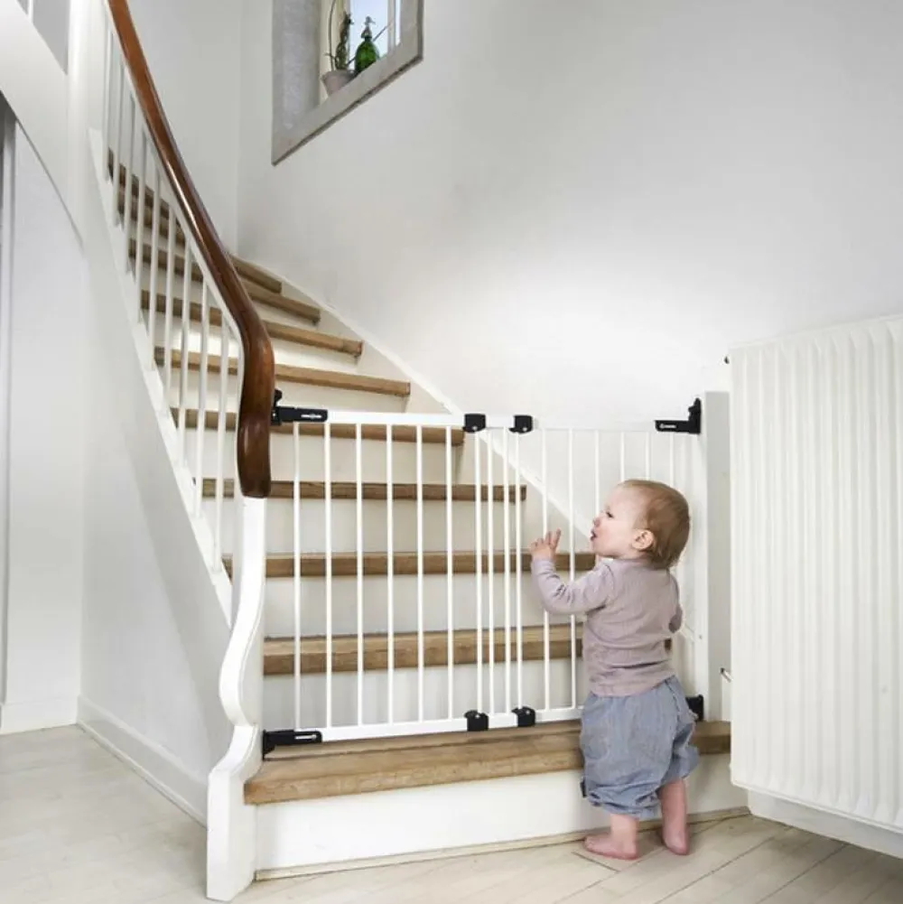 Baby Dan Børnesikkerhed>Flexi Fit Gitter Metal Hvid