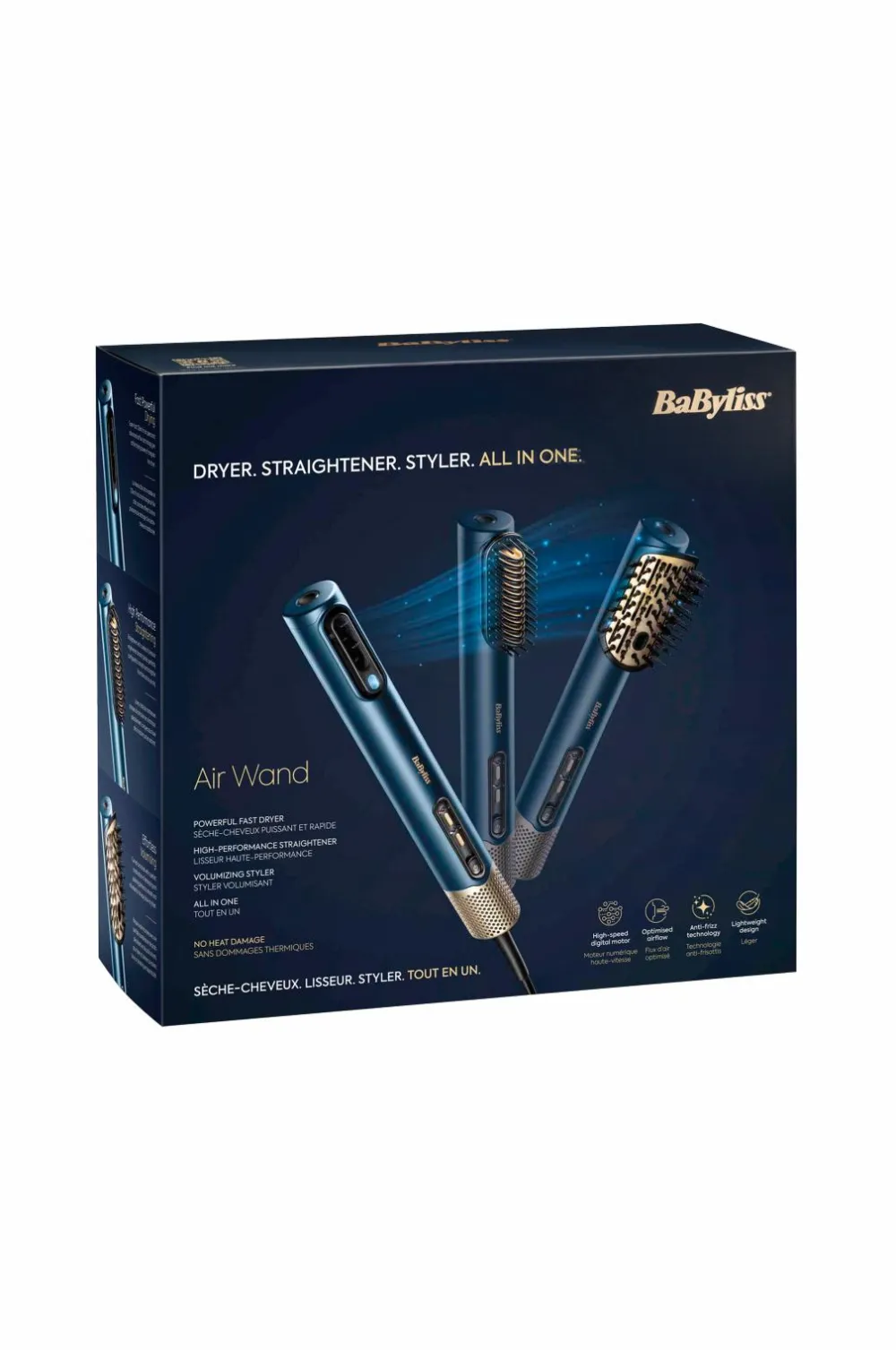 BaByliss Varmeredskaber>Air Wand Navy Blue AS6550E No color