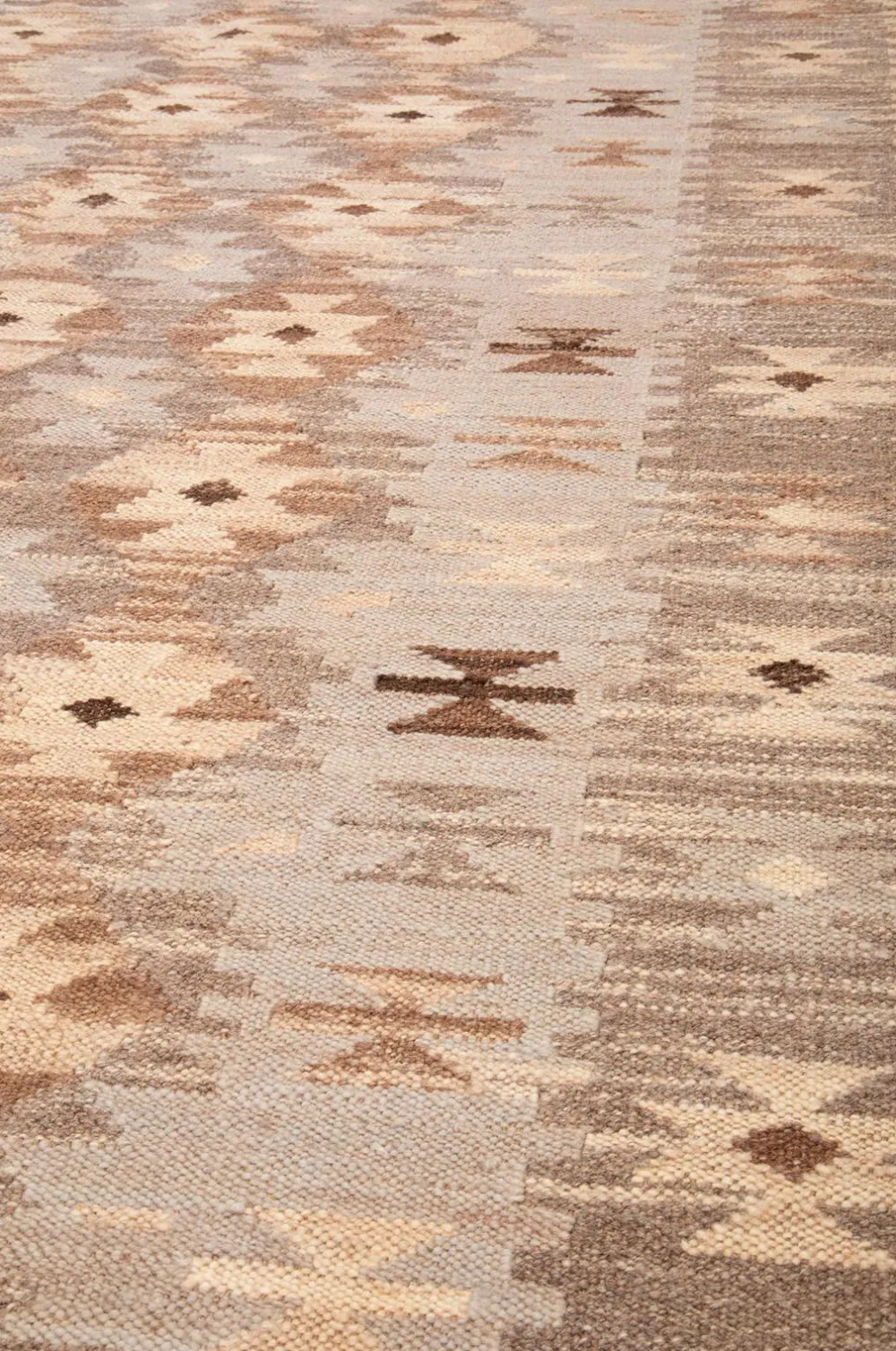 Bargi Uldtæpper>Uldtæppe Kilim Raw 205x291 cm Grå