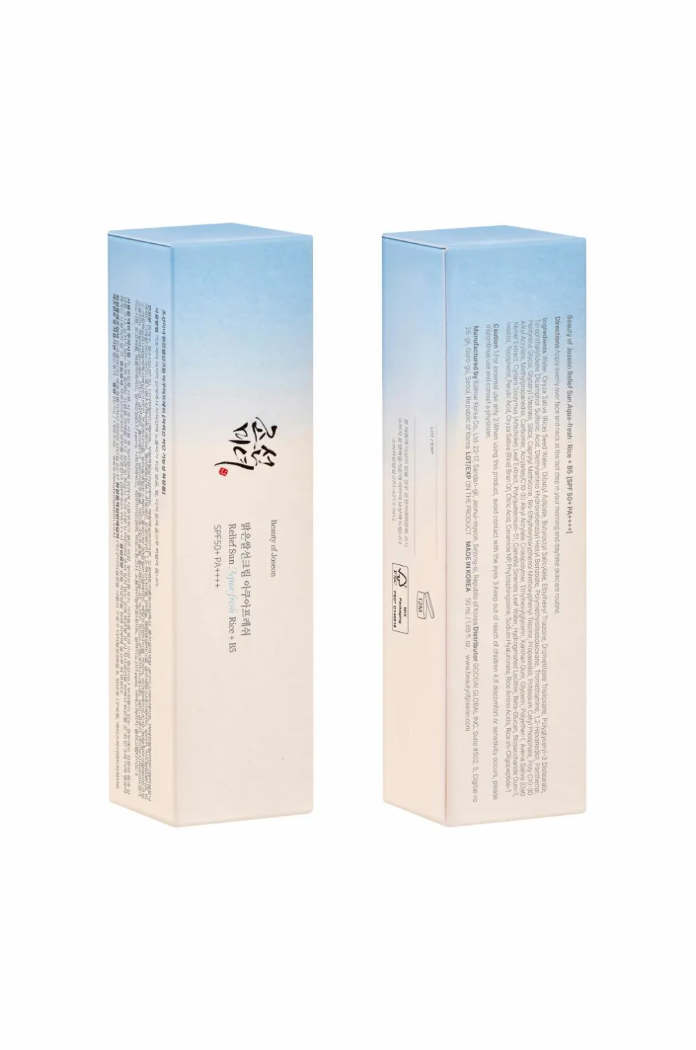 Beauty of Joseon Releief Sun Aqua Fresh 50 Ml No Color Sale