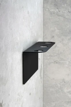 Beslag Design Base - Sæbepumpeholder Triple Mat sort Discount