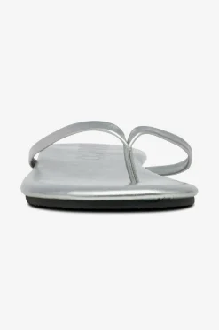 Bianco Flip flops biaMexico Flip Flop Faux Leather Sølvfarvet Online