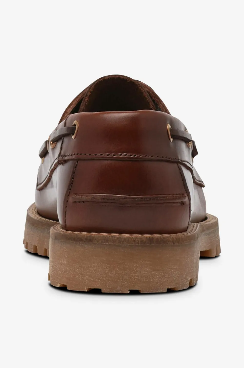 Bianco Loafers>Loafers Biacapri Boat Shoe Pull Up Leather Brown