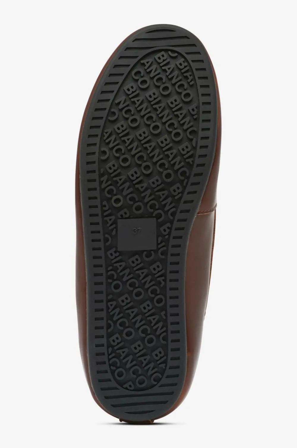 Bianco Loafers Biamarlene Boat Shoe Leather Brown Distressed Best