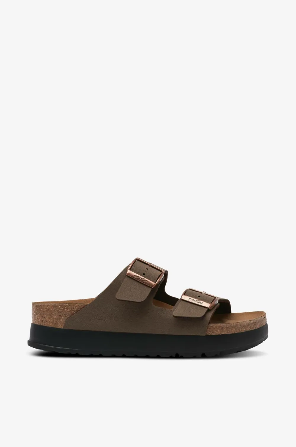 Birkenstock Sandaler Arizona Platform Flex BF Vegan Brown Discount