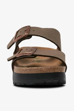 Birkenstock Sandaler Arizona Platform Flex BF Vegan Brown Discount