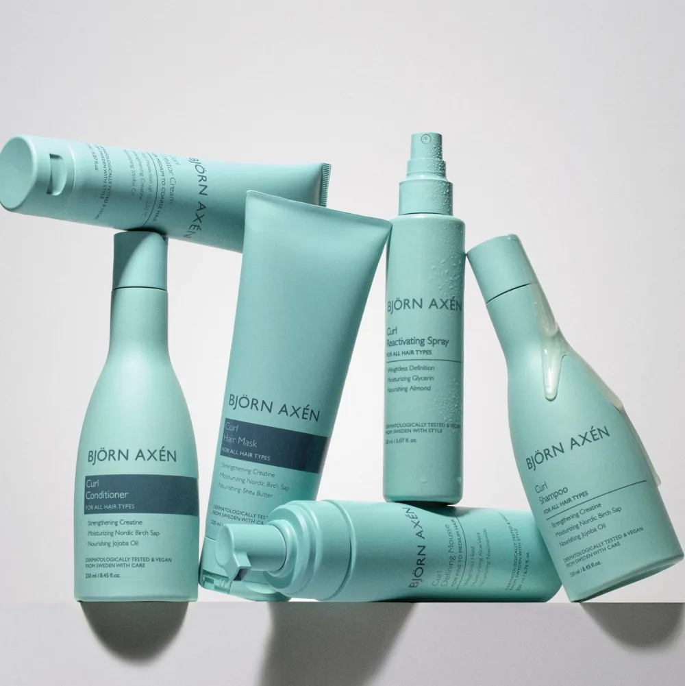 Björn Axén Hårpleje>Curl Hair Mask 200 Ml No Color