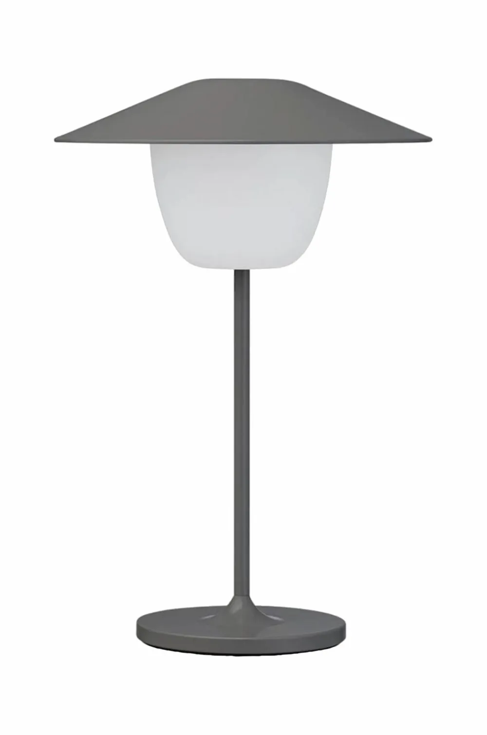 Blomus Udendørsbelysning|Genopladelige Lamper>LED-lampe Ani Mini 21,5 cm Varm grå