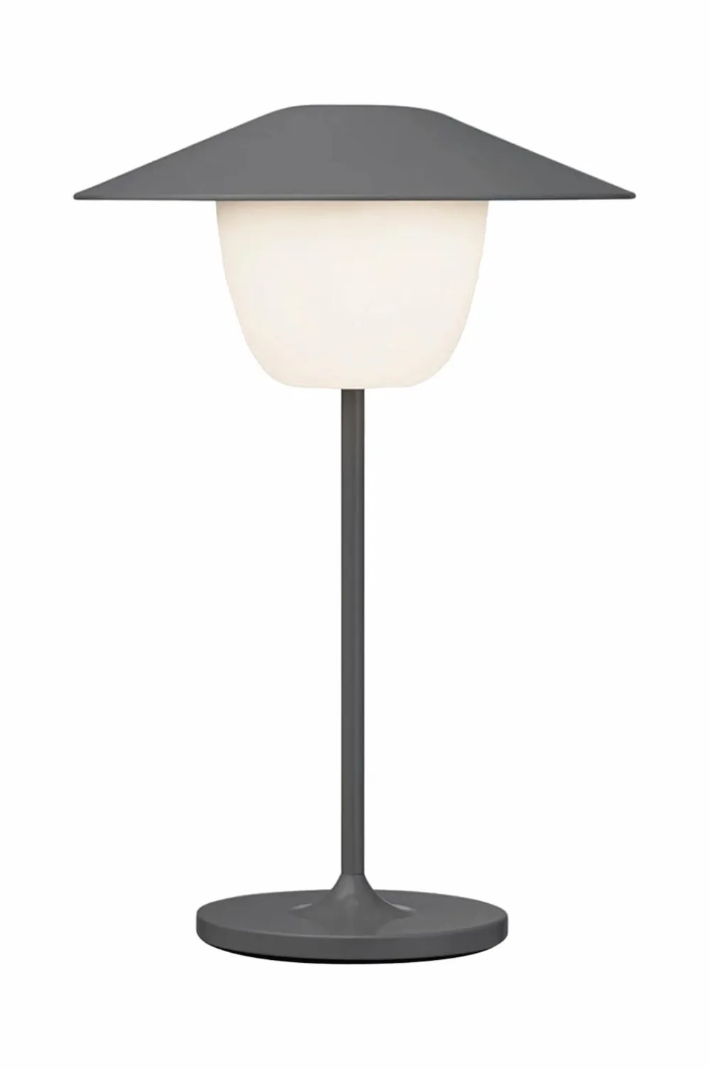 Blomus Udendørsbelysning|Genopladelige Lamper>LED-lampe Ani Mini 21,5 cm Varm grå