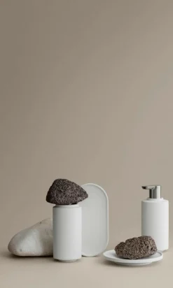 Blomus Badeværelsestilbehør>Sæbeskål Creto 14 cm Lilje hvid