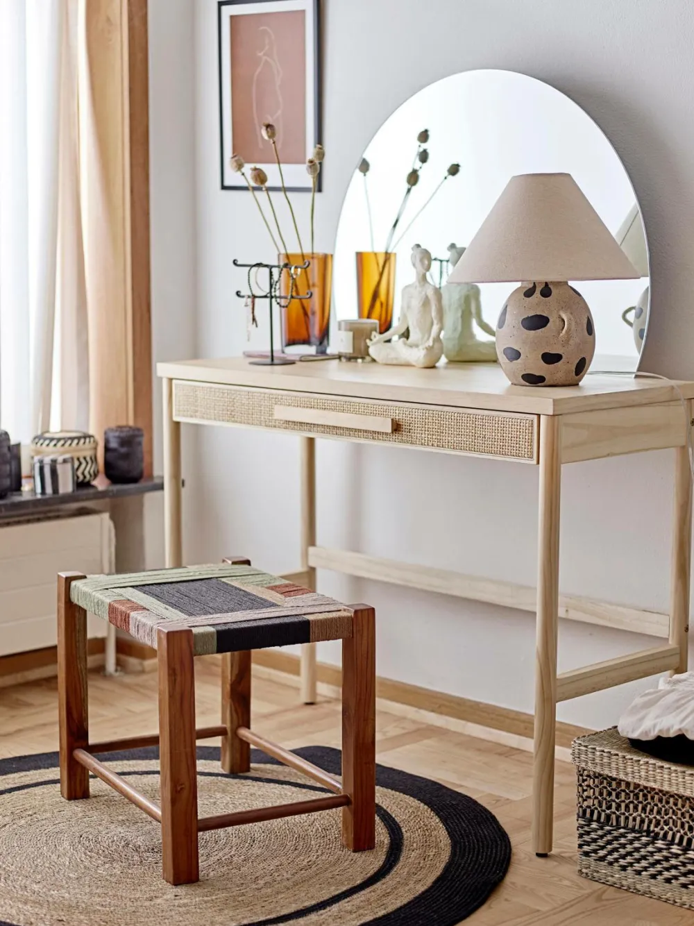Bloomingville Kurv Sabel. med låg, sæt med 3 Sort fairbanks Sale