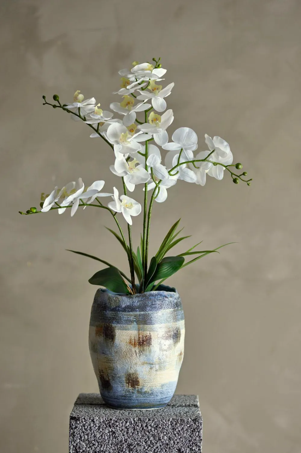 Bloomingville Planter & Blomster>Orchid Plante Grøn