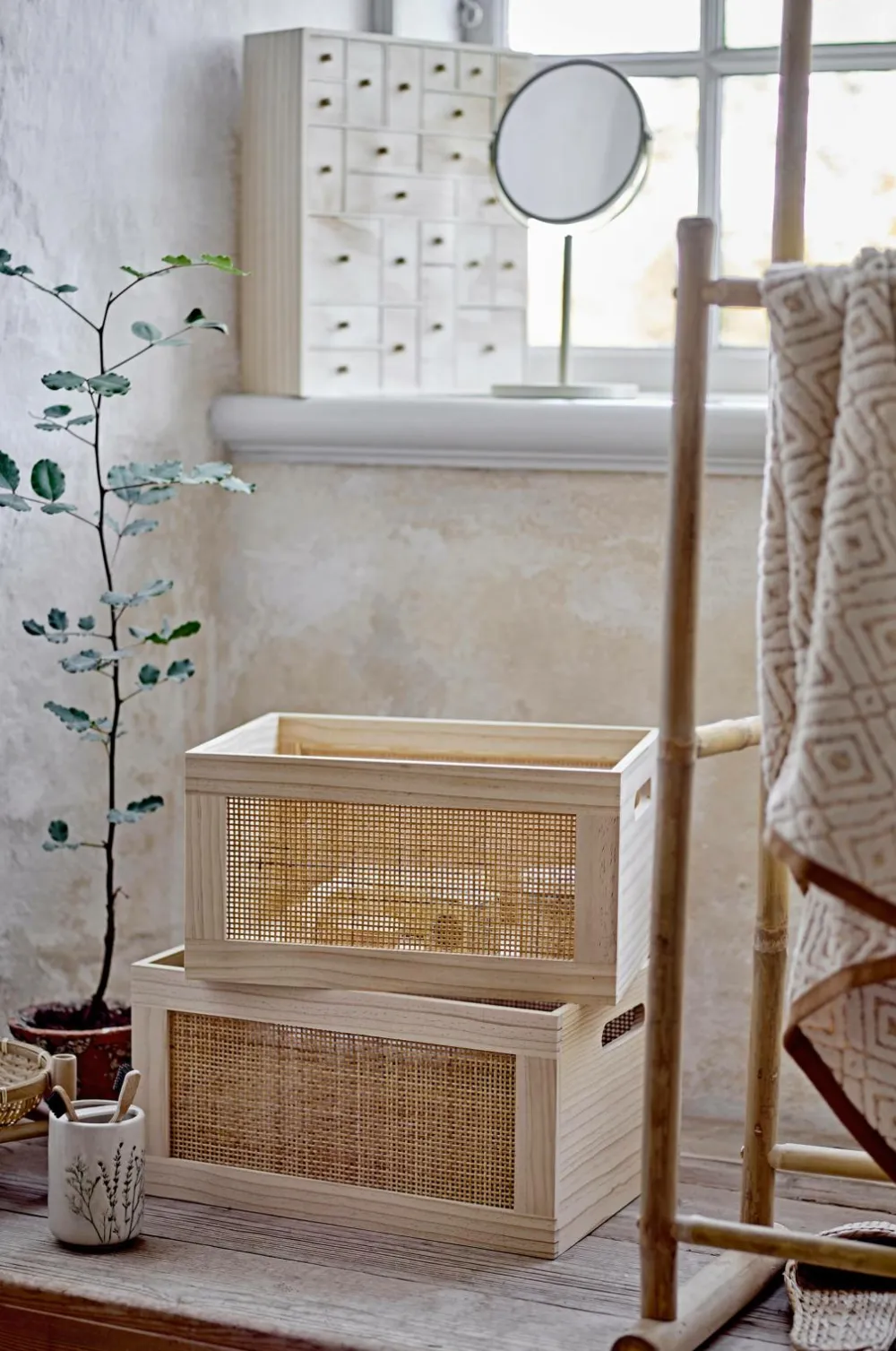 Bloomingville Piana Opbevaringsboks Natur Outlet