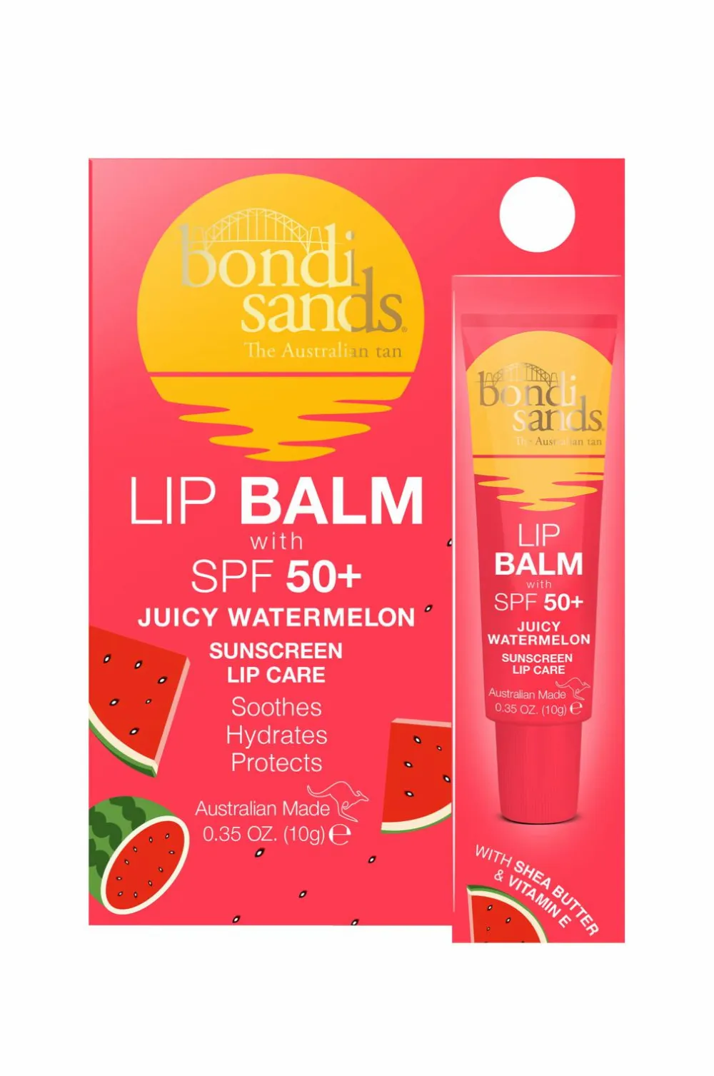 Bondi Sands Solbeskyttelse>SPF 50+ Lip Balm Vandmelon