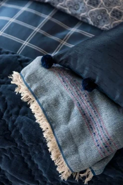 Borås Cotton Sengetæppe Trouville Dusty blue Best