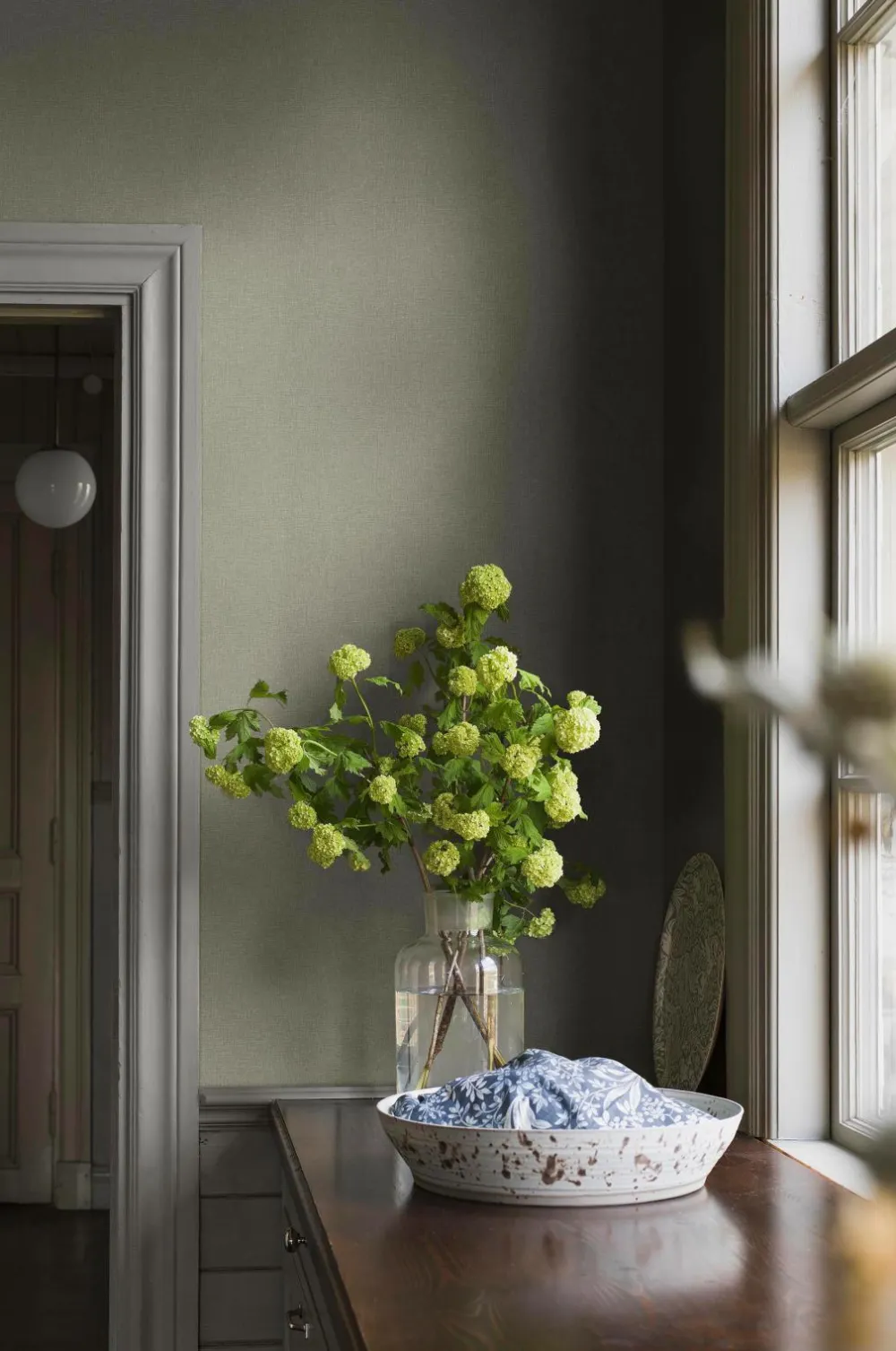 Boråstapeter Tapet Canvas Shimmer Grøn 6130 Discount