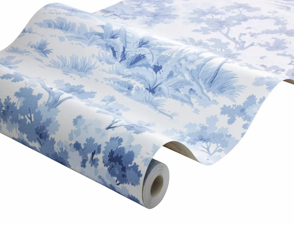 Boråstapeter Tapet Countryside Morning Blue 6142