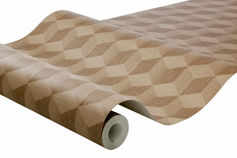 Boråstapeter Tapeter>Tapet Cube Beige 4747