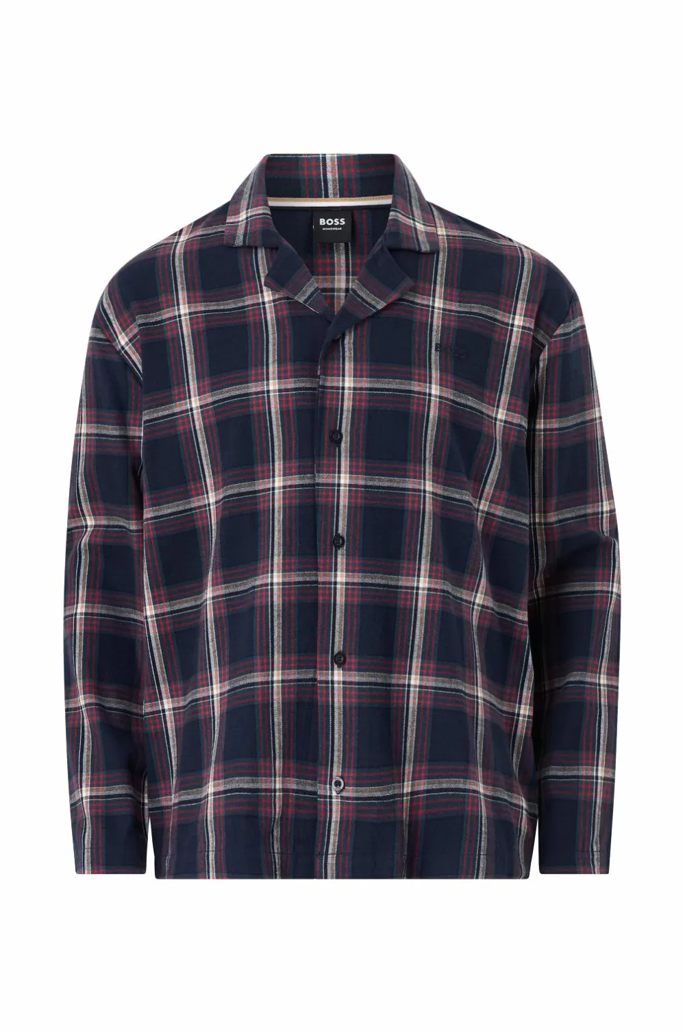 BOSS Nattøj & Homewear>Pyjamassæt Holiday Pyjama 460Open blue