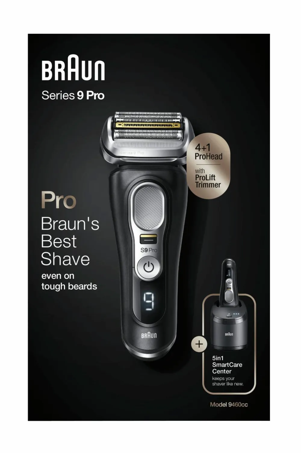 Braun Barbering|Barbering>Barbermaskine Serie 9 Pro 9460cc