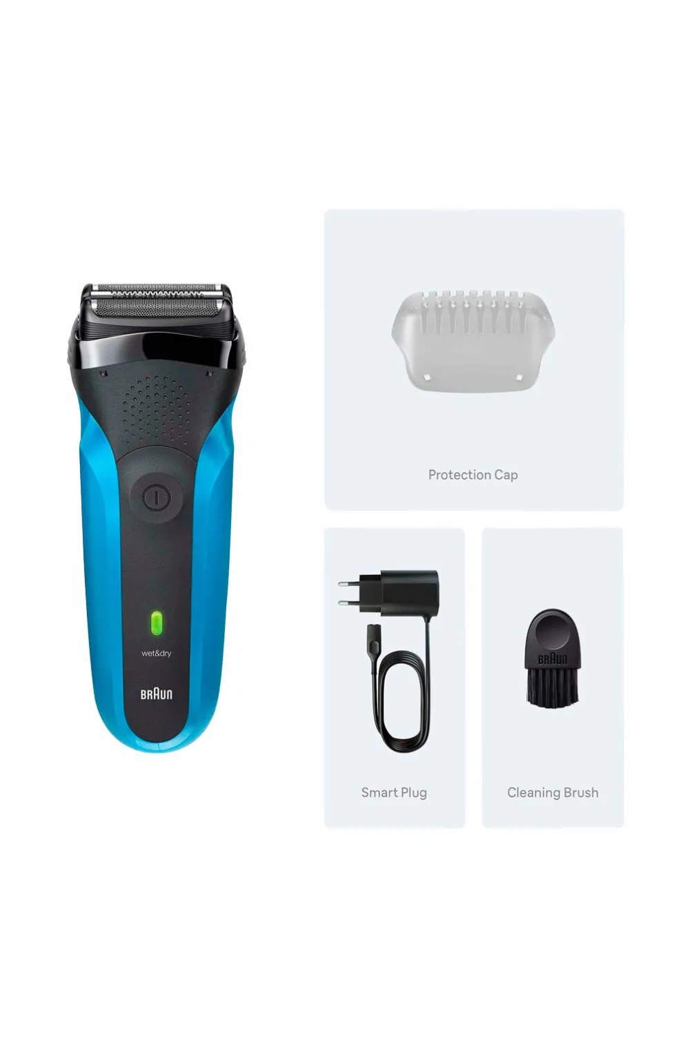 Braun Barbering|Barbering>Barbermaskine Serie 3 310s No color